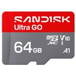 Tarjeta de memoria microSD SanDisk Ultra GO 64GB