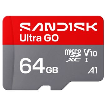 Tarjeta de memoria microSD SanDisk Ultra GO 64GB