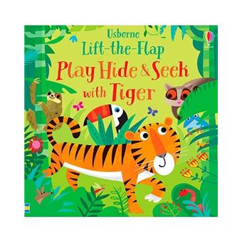 Play hide and seek with tiger