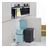 Cubo de basura Brabantia Sort & Go 2 x 16 L Gris/Verde_2