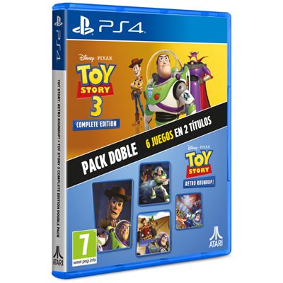 Toy Story: Retro Roundup! + Toy Story 3 Complete Edition Double Pack Ps4
