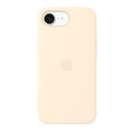 Funda de silicona Apple Vainilla con MagSafe para iPhone 17e