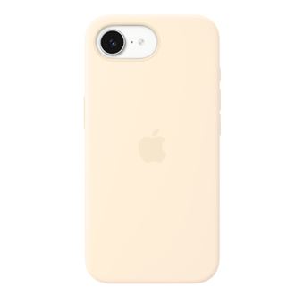Funda de silicona Apple Vainilla con MagSafe para iPhone 17e
