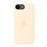 Funda de silicona Apple Vainilla con MagSafe para iPhone 17e