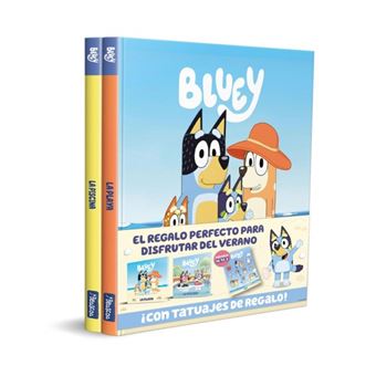 Bluey. Un cuento - ¡A la playa! ¡A la piscina! Pack con dos