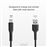 Cable de datos Sbs USB-A a USB-C 1.5m Negro