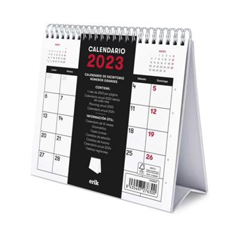 Calendario de sobremesa Deluxe 2023 Erik Genérico - Calendario, horario -  Los mejores precios | Fnac