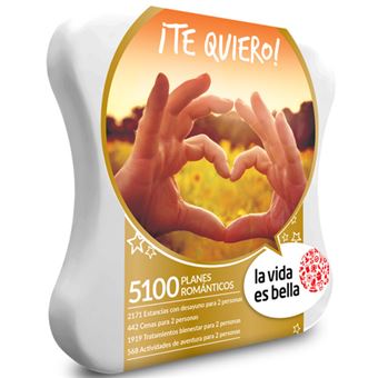 Caja Regalo La vida es bella - ¡Te quiero!