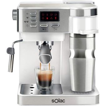 Cafetera Espresso Solac CE4497 Plata