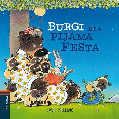 Burgi Eta Pijama festa libro de autores tapa dura