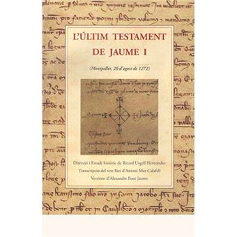 L'ultim testament de Jaume I - 1