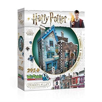 Puzzle 3D Harry Potter - Tiendas de Ollivander y Scribbulus