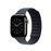 Correa Apple de eslabones magnética para Apple Watch 42mm Azul marino - Talla S/M