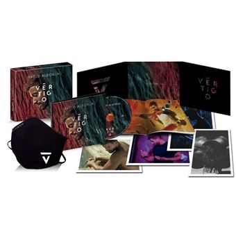 Box Set Vértigo CD + Postales + Mascarilla - Disco Firmado