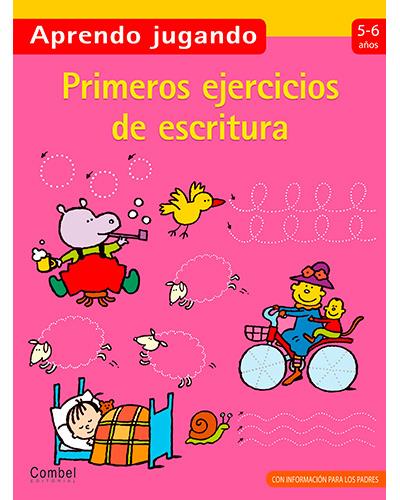 Primeros Ejercicios De escritura 56 años aprendo jugando tapa