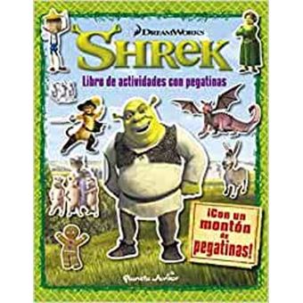 Shrek- libro de actividades con peg