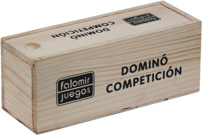 Juego de mesa domino caja madera