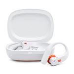 Auriculares deportivos Bluetooth JBL Endurance Peak 4 True Wireless Blanco y Naranja