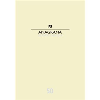 Catálogo Anagrama 50 años 1969-2019