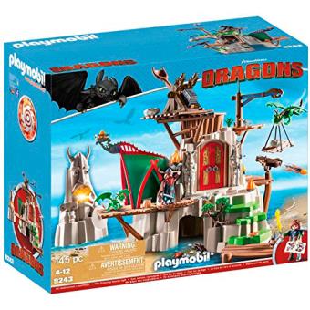 playmobil entrenando a tu dragon