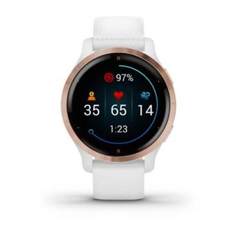Smartwatch Garmin Venu 2S Oro Rosa/Blanco - Pulsómetros - Los mejores  precios