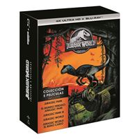 Pack Parque Jurásico 1-5 - UHD + Blu-Ray