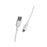 Cable Muvit USB a Lightning Blanco 3 m