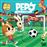 Pepo juega al fútbol