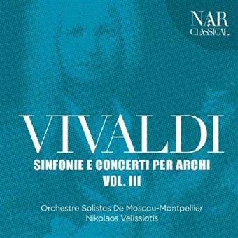 Vivaldi: Sinfonie E Concerto Archi 3 - CD