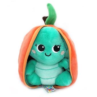 Tortuga de peluche Flipetz Peach Nature et decouvertes - 1