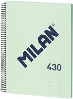 Libreta Espiral Pautado 80 Hojas A4 1918 Verde