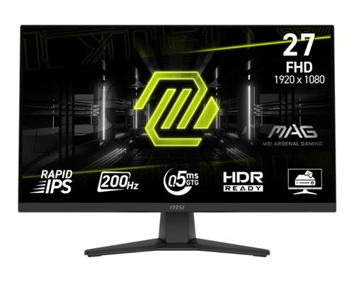 Monitor Gaming Msi Mag 272f 27" Fhd 200hz Negro