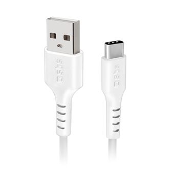 Cable de datos Sbs USB-A a USB-C 1.5m Blanco