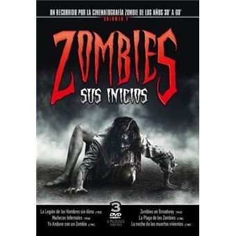 Pack Zombies - Sus inicios Vol. 1 - 3 DVD