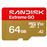 Tarjeta de memoria microSD SanDisk Extreme GO 64GB