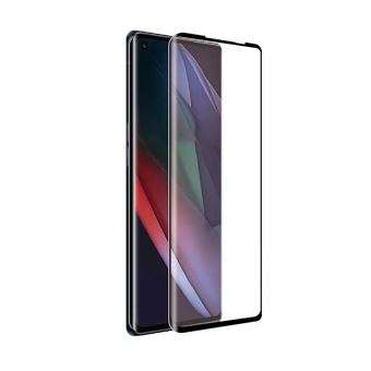 MUVIT Cover Sottile Trasparente Per Oppo Find X3 Neo - Custodia Morbida In Silicone, Antigraffio E Ultrasottile - 3