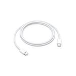 Cable de carga Apple USB-C a USB-C 60W Blanco 1m