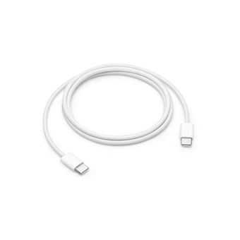 Cable de carga Apple USB-C a USB-C 60W Blanco 1m