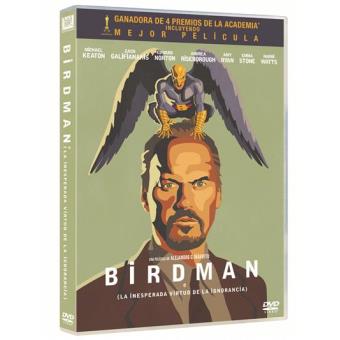 Birdman o La inesperada virtud de la ignorancia - DVD