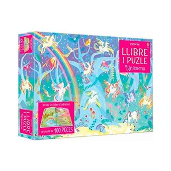 Llibre i puzle unicorns