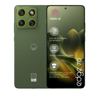 Motorola Edge 70 5G 6,67" 512GB Bronze Green