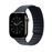 Correa Apple de eslabones magnética para Apple Watch 46mm Azul marino - Talla M/L
