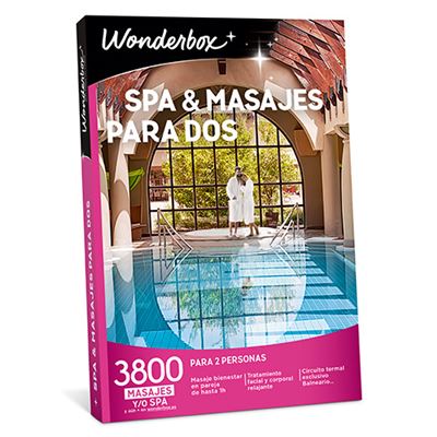 Caja Regalo Wonderbox Spa & masajes para dos - -5% en libros