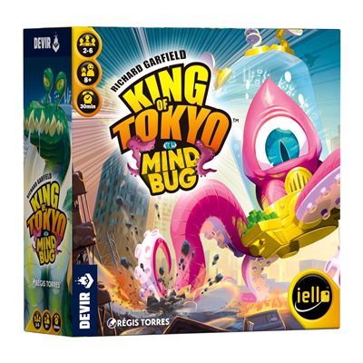Juego de mesa king of tokyo mindbug (expansión juego kot)