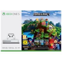 Xbox One S 500GB + Minecraft Complete Adventure