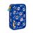 Estuche Milan con contenido de dos pisos Bats & Bites azul_0