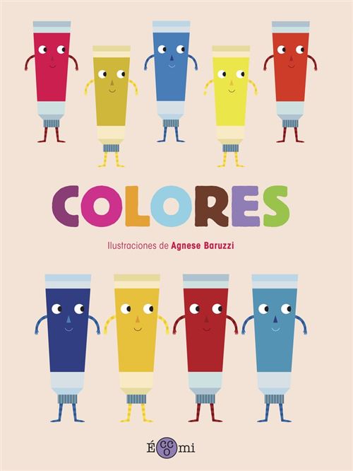 Editorial Eccomi S.l. Rojo/Blanco/Rosa Colores - Agnese Baruzzi (Autor)