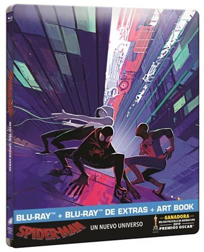 Spiderman. Un nuevo universo - Steelbook Blu-Ray + Blu-Ray Extras - Peter  Ramsey - Bob Persichetti - Rodney Rothman | Fnac