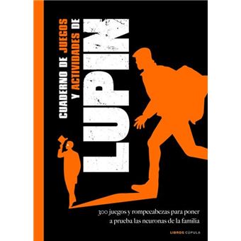 Cuaderno de juegos y actividades de Lupin