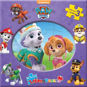Patrulla Canina Girls-Libro+3 Puzles